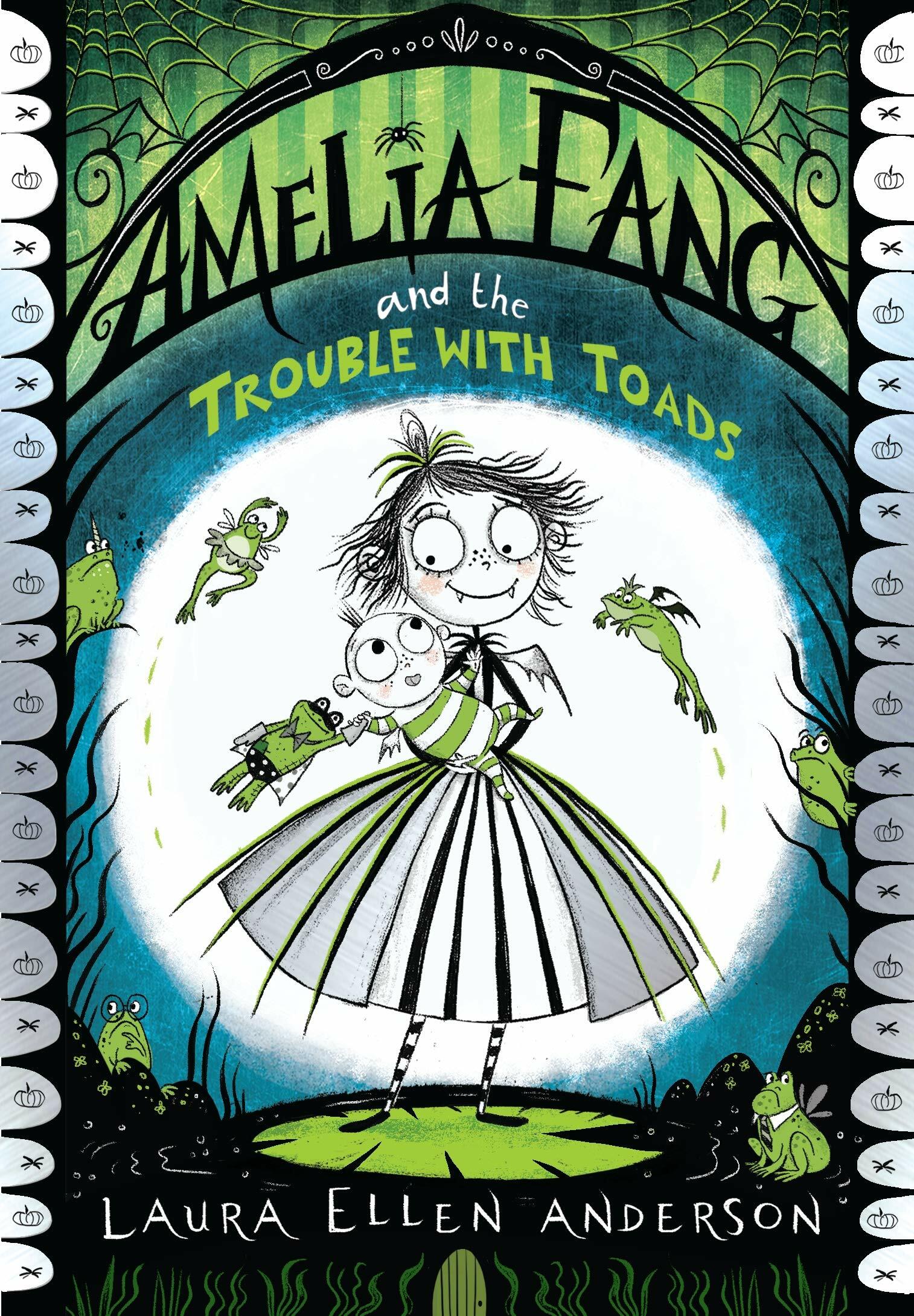 Amelia Fang and the Trouble with Toads (Paperback)