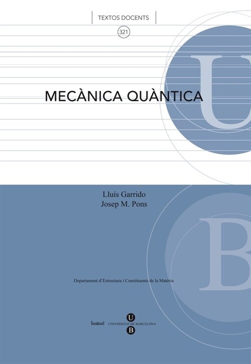 MECANICA QUANTICA CATALAN (Paperback)