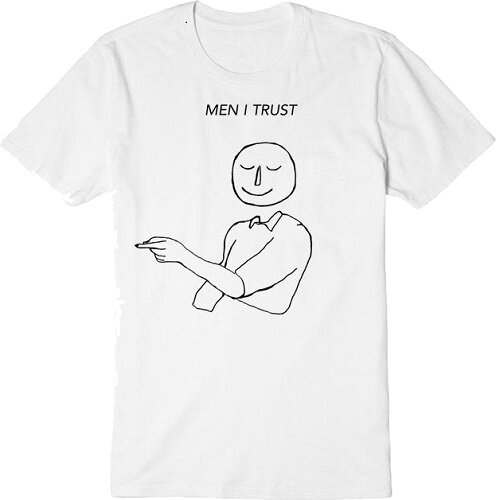 [수입] [굿즈] Men I Trust - Men I Turst 티셔츠 [화이트][S]