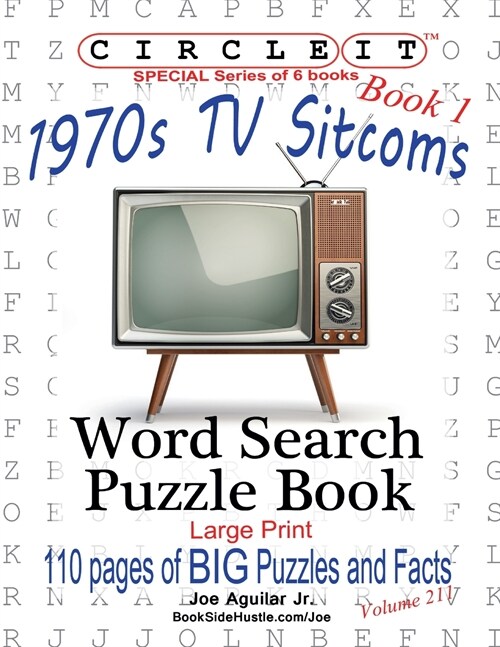 Circle It, 1970s Sitcoms Facts, Book 1, Word Search, Puzzle Book (Paperback)