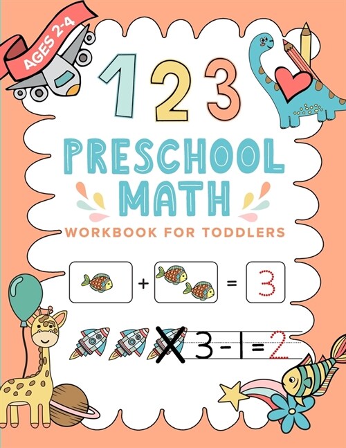 Preschool Math Workbook For Toddlers (Paperback)