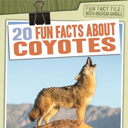 20 Fun Facts about Coyotes (Library Binding)