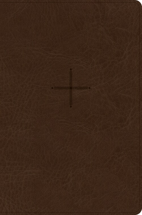 CSB Every Day with Jesus Daily Bible, Brown Leathertouch: Black Letter, 365 Days, One Year, Ribbon Marker, Devotonals, Easy-To-Read Bible Serif Type (Imitation Leather)