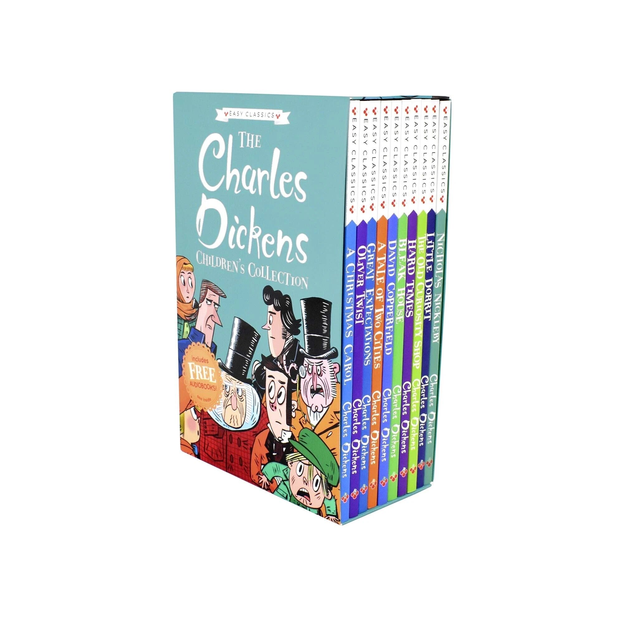 Easy Classics The Charles Dickens Childrens Collection Boxed Set (Paperback 10권 + QR코드)