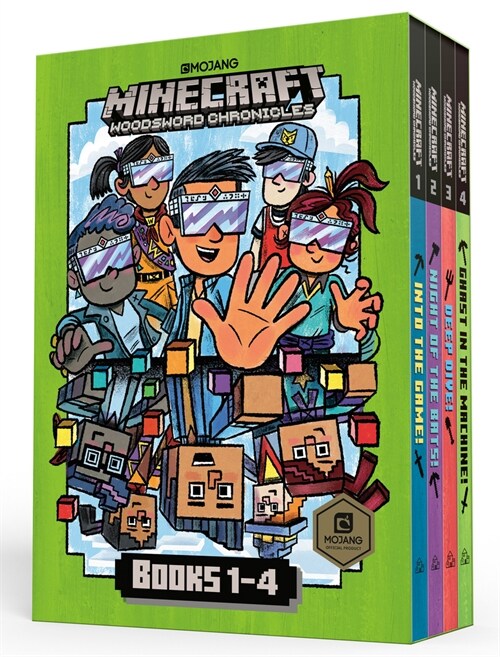 알라딘 Minecraft Woodsword Chronicles Box Set Books 14 (Minecraft