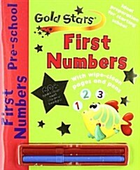 Gold Stars Wipe Clean Workbook : Numbers (Paperback)