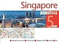 Singapore PopOut Map (Sheet Map, folded)