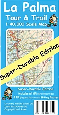 La Palma Tour & Trail Map Super-durable (Paperback)