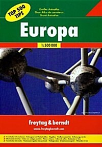 Europe Great Road Atlas (Paperback)