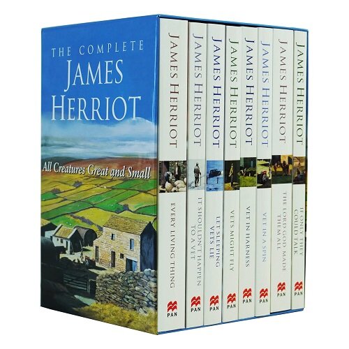 The Complete James Herriot All Creatures Great and Small 8 Books Collection (Paperback)