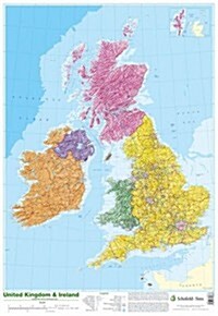 Map of UK and Ireland (Poster)