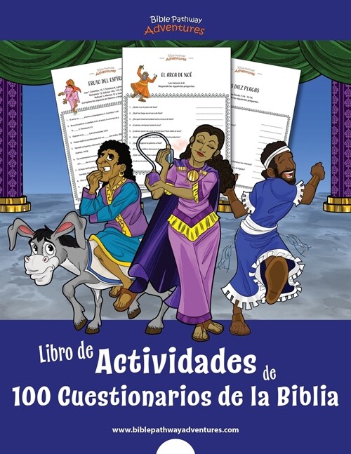 Libro de Actividades de 100 Cuestionarios de la Biblia (Paperback)