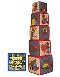 Cuddly Bears Soft Building Blocks & Board Book Set (커들리베어 소프트블럭북)