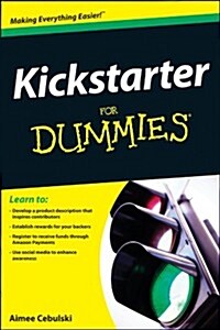 [중고] Kickstarter for Dummies (Paperback)