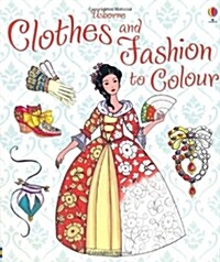 Clothes and Fashion to Colour (Paperback)