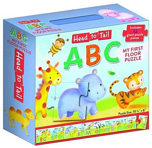 Head to Tail ABC Floor Puzzle (Hardcover)