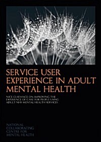 Service User Experience in Adult Mental Health : Nice Guidance on Improving the Experience of Care for People Using Adult NHS Mental Health Services (Package, First)