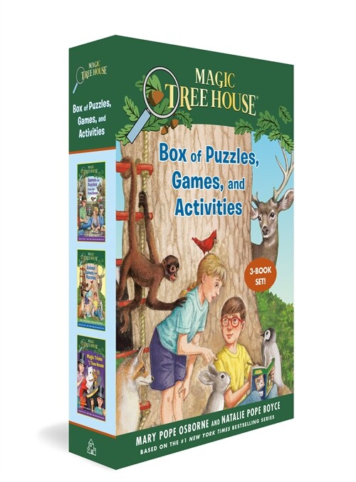 Magic Tree House Box of Puzzles, Games, and Activities (3 Book Set) (Paperback)