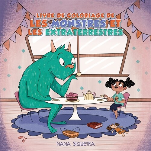 Livre de coloriage de les monstres et les extraterrestres: Pour les enfants de 4 ?8 ans (Paperback)