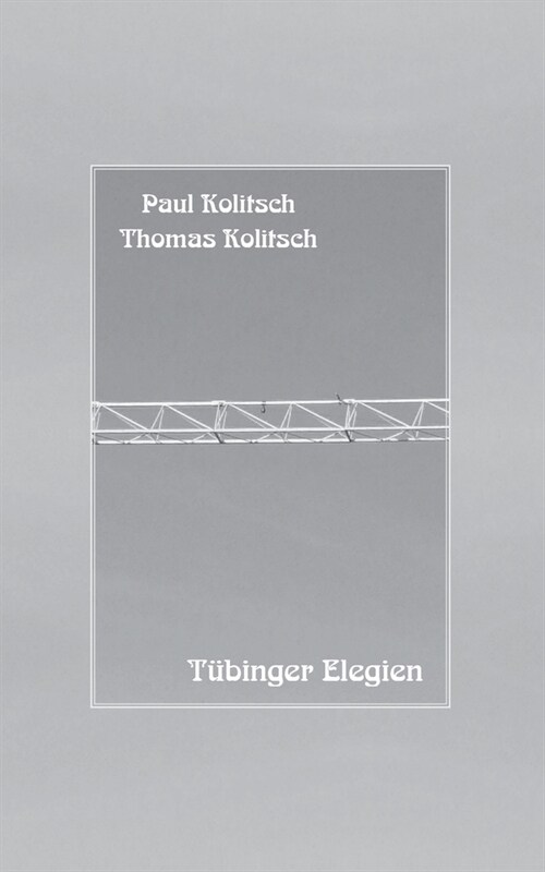 T?inger Elegien (Paperback)