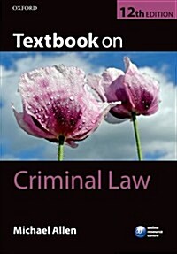 Textbook on Criminal Law (Paperback)