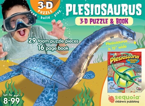 Plesiosaurus: 3D Puzzle and Book (Other)