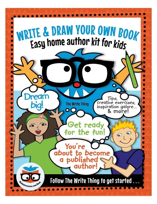 Write & Draw Your Own Book: Easy Home Author Kit for Kids (Paperback)