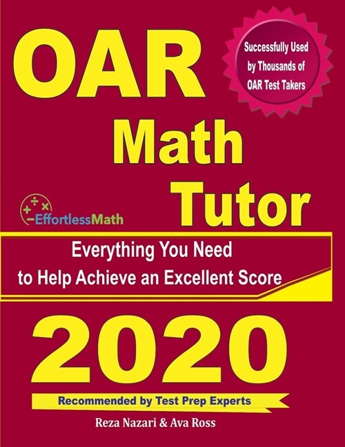 OAR Math Tutor: Everything You Need to Help Achieve an Excellent Score (Paperback)