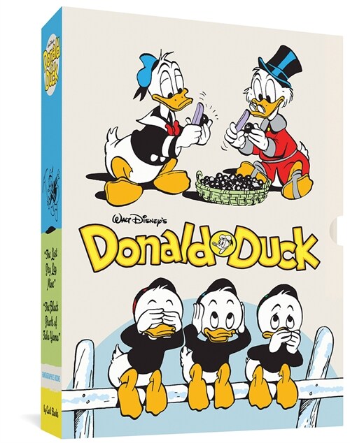 Walt Disneys Donald Duck Gift Box Set: The Lost Peg Leg Mine and the Black Pearls of Tabu Yama: Vols. 18 & 19 (Boxed Set)