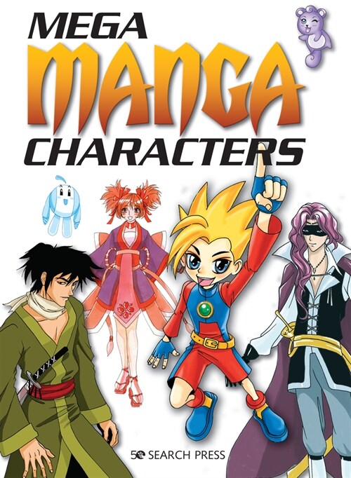Mega Manga Characters (Paperback)
