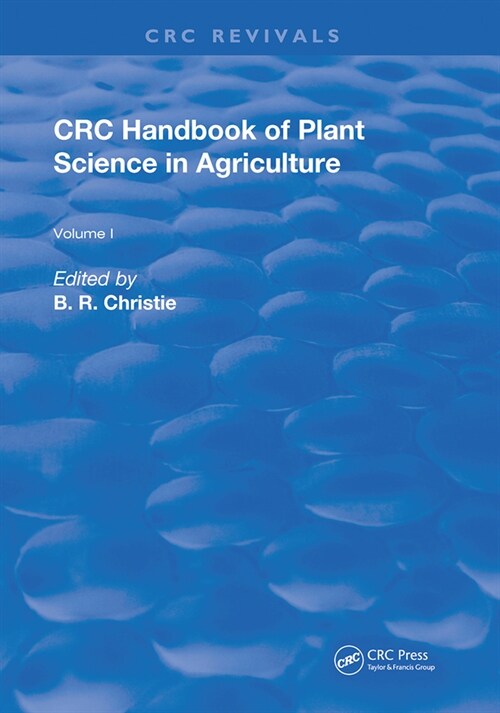 CRC Handbook of Plant Science in Agriculture (Hardcover, 1)