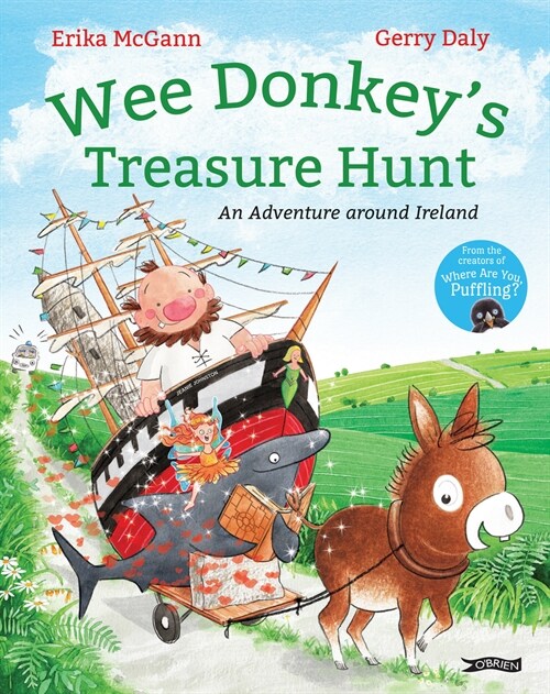 Wee Donkeys Treasure Hunt: An Adventure Around Ireland (Hardcover)