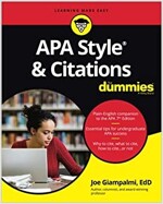 APA Style & Citations for Dummies (Paperback)