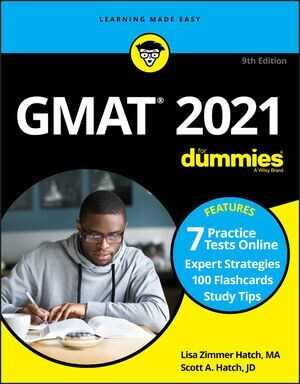 GMAT for Dummies 2021: Book + 7 Practice Tests Online + Flashcards (Paperback, 9)
