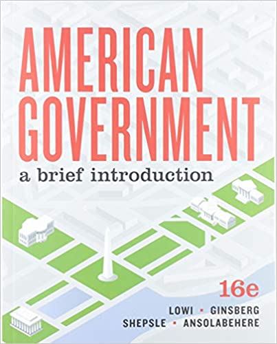 American Government: A Brief Introduction [With eBook] (Paperback, 16)