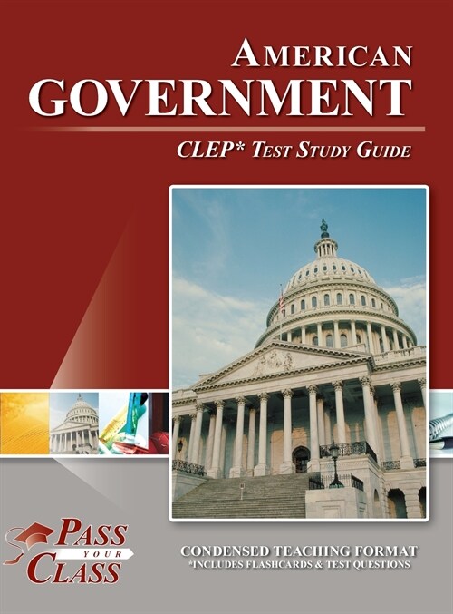 American Government CLEP Test Study Guide (Hardcover)