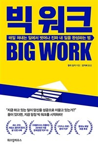 빅 워크 = Big work : 매일 쳐내는 일에서 벗어나 진짜 내 일을 완성하는 법 