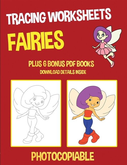 Tracing Worksheets (Fairies) (Paperback)
