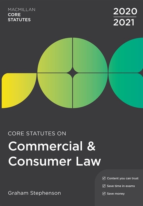 Core Statutes on Commercial & Consumer Law 2020-21 (Paperback, 5 ed)