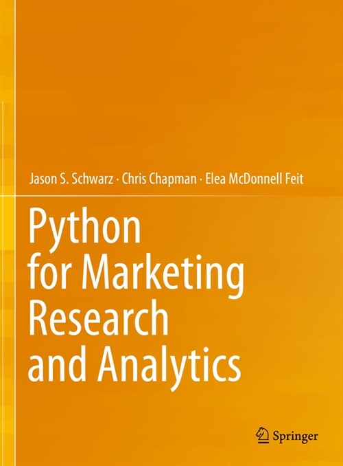 Python for Marketing Research and Analytics (Hardcover)