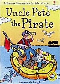 Usborne Young Puzzle Uncle Pete The Pirate (Paperback + Tape 1개)