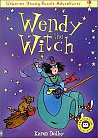 [중고] Usborne Young Puzzle Wendy The Witch (Paperback + Tape 1개)