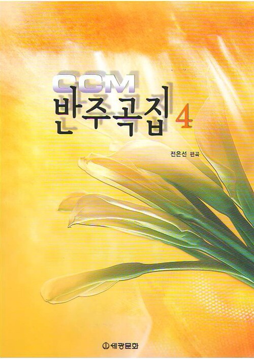 CCM 반주곡집 4