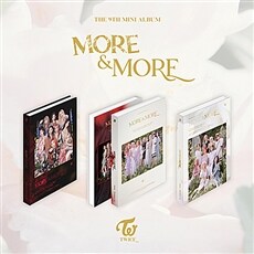 트와이스 - 미니 9집 MORE & MORE [버전 3종 중 랜덤발송](CD알판 9종 중 랜덤삽입)