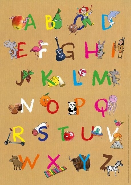 Mein buntes Abc-Poster (Poster)