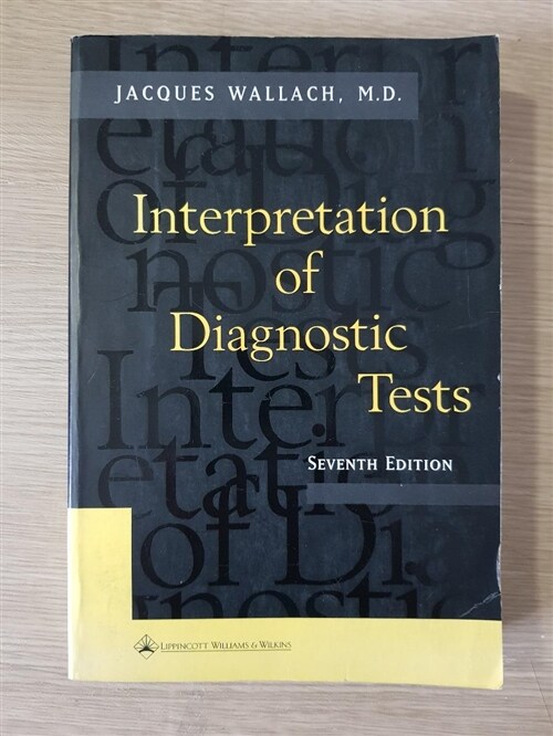 [중고] Interpretation of Diagnostic Tests (Paperback, 7th)