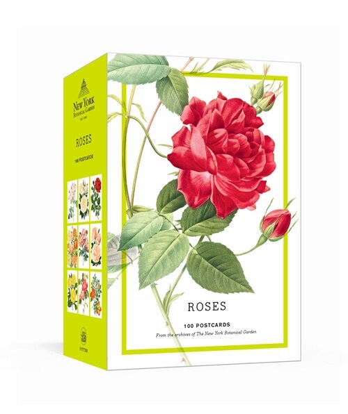 Roses: 100 Postcards from the Archives of the New York Botanical Garden (Other)