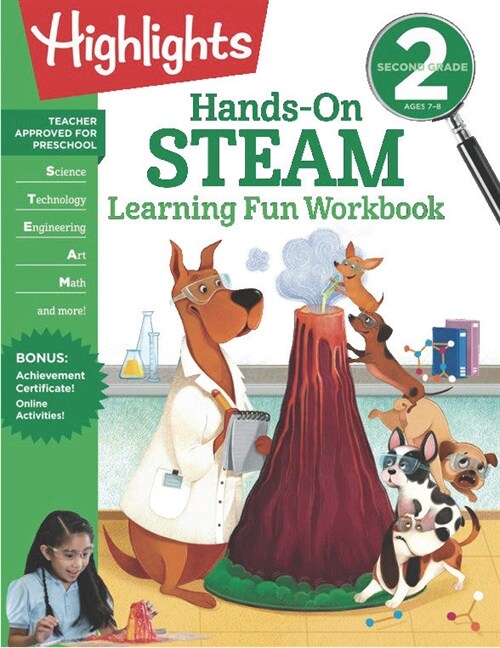 Second Grade Hands-On STEAM Learning Fun Workbook (Paperback)