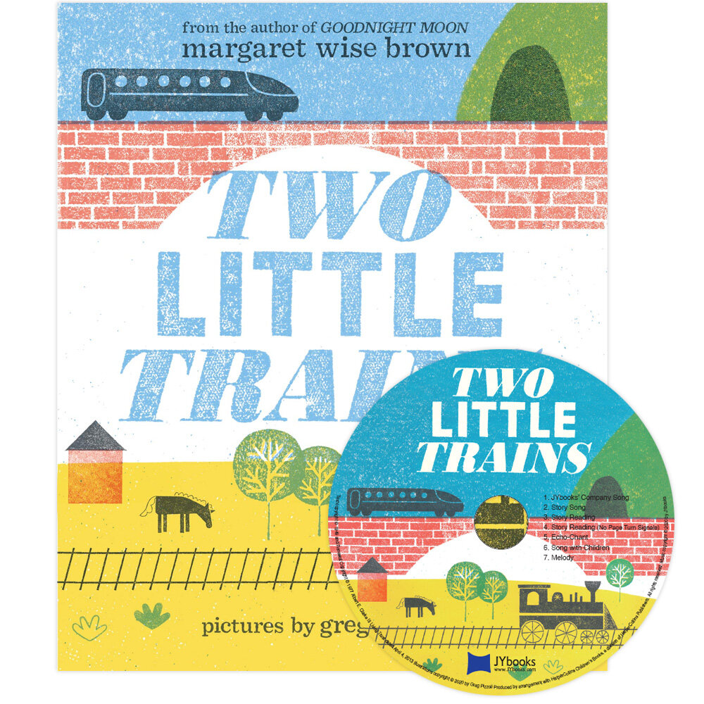 노부영 Two Little Trains (Hardcover + CD)