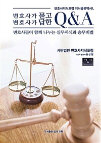 변호사가 묻고 변호사가 답한 Q&A :변호사들이 함께 나누는 실무지식과 송무비법 